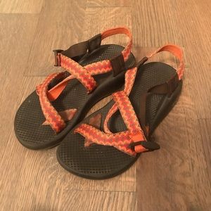 orange chacos